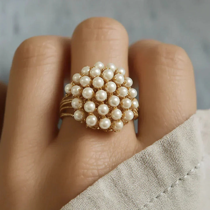 Bush - Laitettu helmet ring