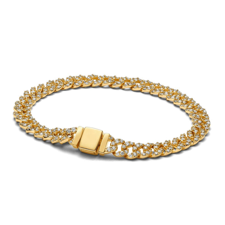 Cubo - Kulta moissanite armbånd