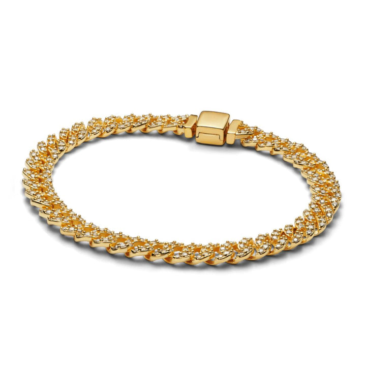 Cubo - Kulta moissanite armbånd