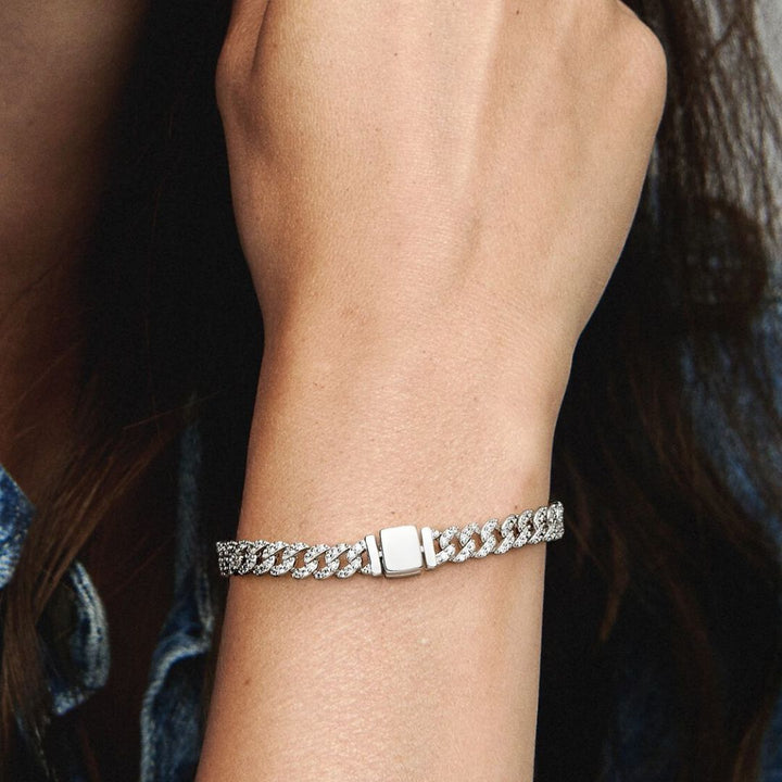 Cubo - Kulta moissanite armbånd
