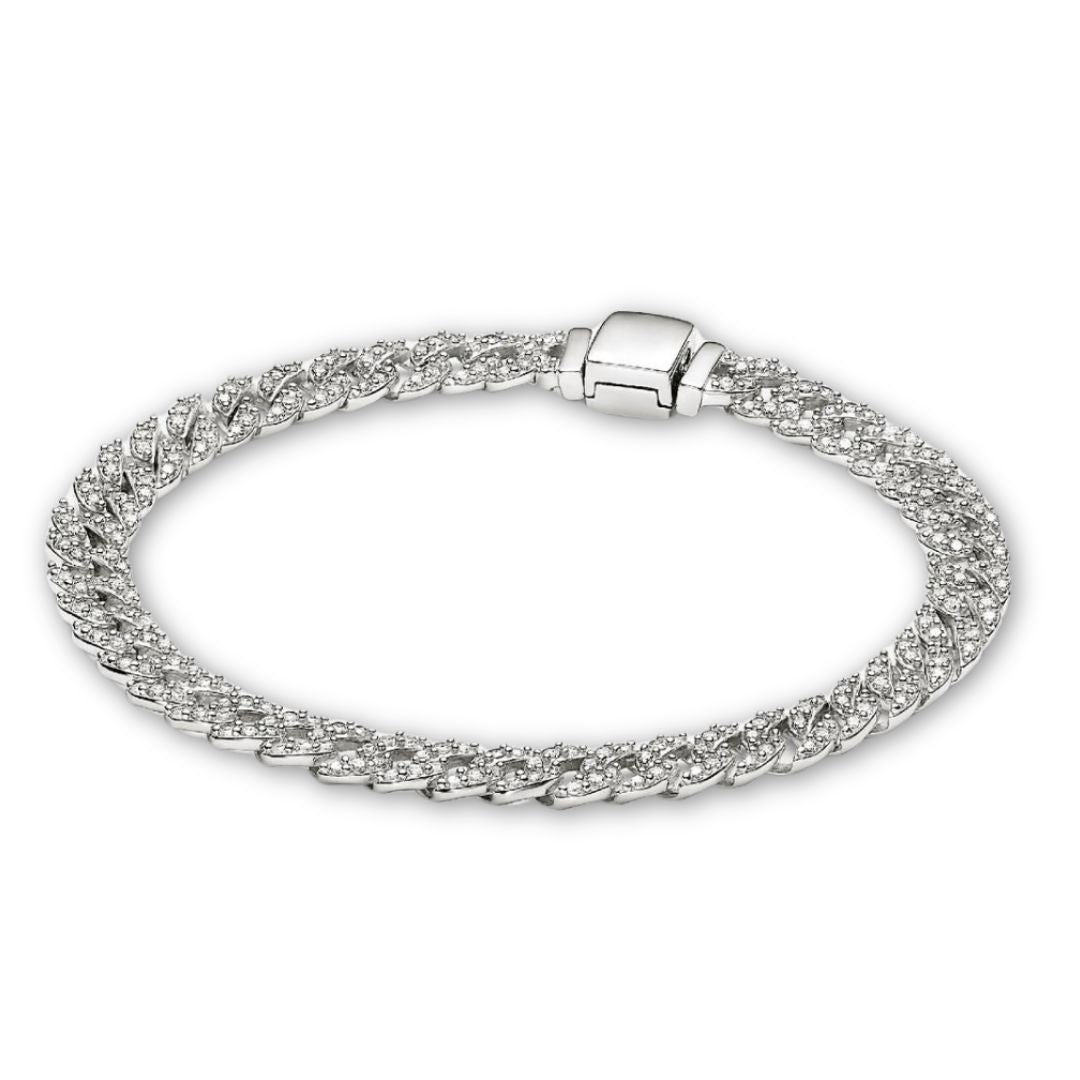 Cubo - Kulta moissanite armbånd