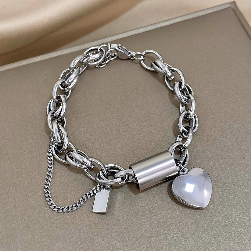 Gul chunky armbånd