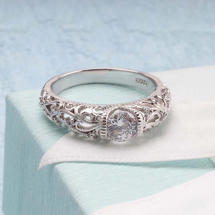 Elegante ringe i sterling sølv