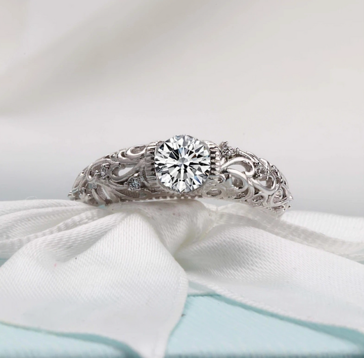 Elegante ringe i sterling sølv