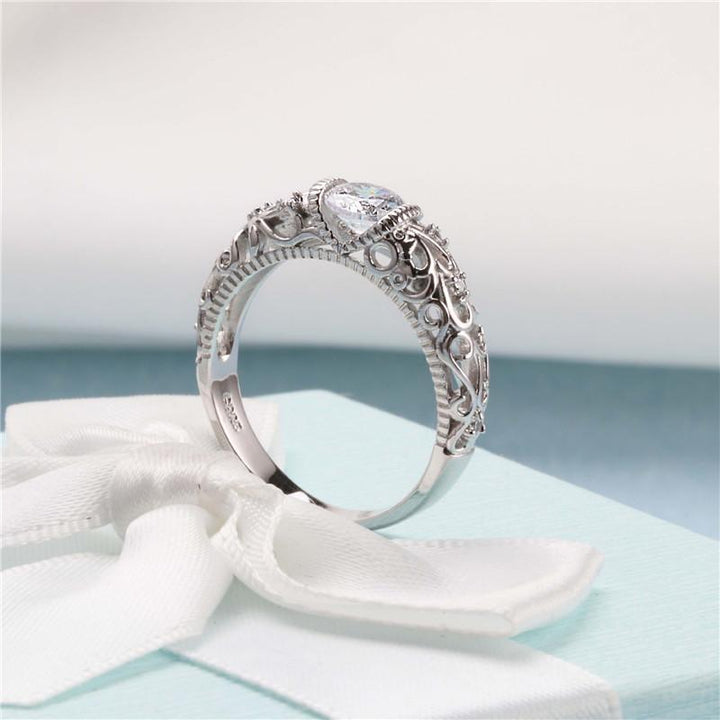 Elegante ringe i sterling sølv